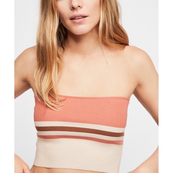 NWT Free People bandeau top - Picture 3 of 4